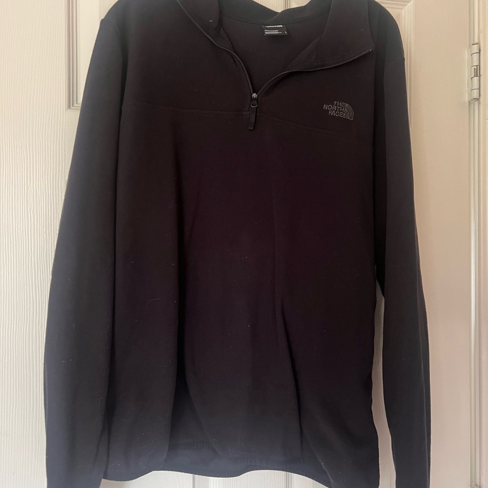 The North Face Men's Zip-Up Black Sweater
